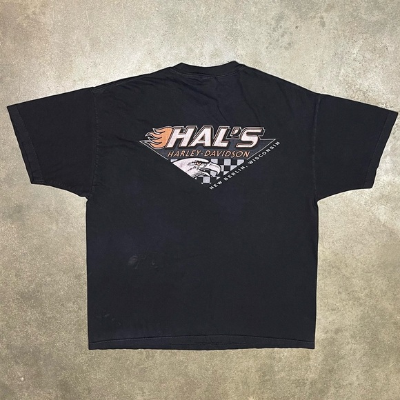 VTG Harley Davidson 100 Years Wisconsin 2003 Y2K T-Shirt USA - Picture 3 of 9